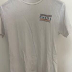 O'Neill White Tee with Logo Accent